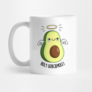 Holy Guacamole Cute Avocado Pun Mug